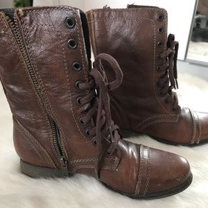 Steve Madden Troopa Brown Boots